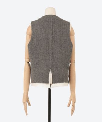 sulvam ベスト sulvam / サルバム】SCARS HORSE LEATHER VEST（ベスト