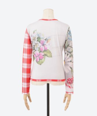 伊勢丹新宿店別注　カットソー　Ｉｓｅｔａｎ　Ｅｘｃｌｕｓｉｖｅ　Ｋｉｔｔｙ　Ｆｉｔｔｅｄ　Ｊｅｒｓｅｙ　Ｔｏｐ