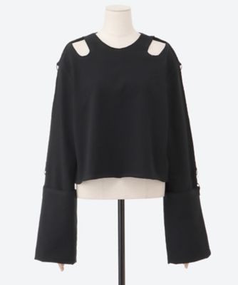 カットオフロングスリーブＴシャツ　ＷＶ―Ｔ０１―７００