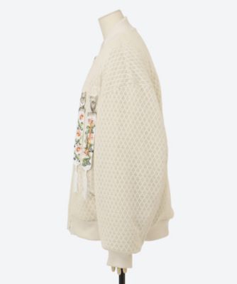 ジャケット　Ｌａｃｅ　Ｂｏｍｂｅｒ　ｗ．　Ｐｅｎｄａｎｔｓ　ＲＥＳＳ２５―０５Ｂ