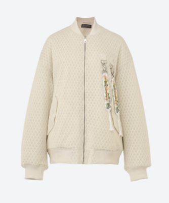 ROLF EKROTH (Women)/ロルフ エクロス ジャケット　Ｌａｃｅ　Ｂｏｍｂｅｒ　ｗ．　Ｐｅｎｄａｎｔｓ　ＲＥＳＳ２５―０５Ｂ
