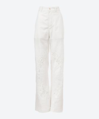 ＜MARINE SERRE (Women) ＞パンツ　ＵＰＡ０５６Ａ