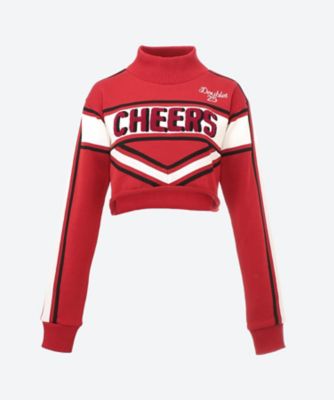 ＜doublet (Women)＞ＣＵＴ―ＯＦＦ　ＣＨＥＥＲＬＥＡＤＩＮＧ　ＰＵＬＬＯＶＥＲ　５５ＫＮ１８５