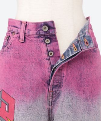 ANIME HAND―PAINTING DENIM PANTS