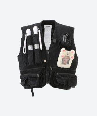 ＜doublet (Women)＞ＯＳＨＩ―ＫＡＴＳＵ　ＰＯＣＫＥＴ　ＶＥＳＴ　１６ＶＥ２２