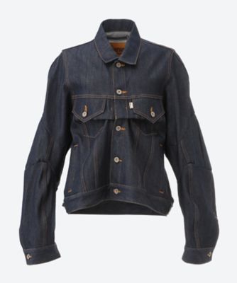 ＜doublet (Women)＞ＰＲＯＴＥＩＮ　ＭＵＳＣＬＥ　ＤＥＮＩＭ　ＪＡＣＫＥＴ　０８ＢＬ２１０