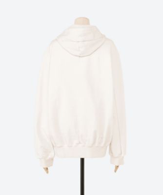 【関税込み】doublet ブラック 'Disposal Reduction' フーディ DISPOSAL REDUCTION HOODIE