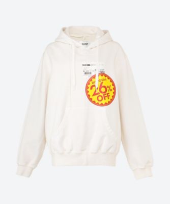 【関税込み】doublet ブラック 'Disposal Reduction' フーディ DISPOSAL REDUCTION HOODIE