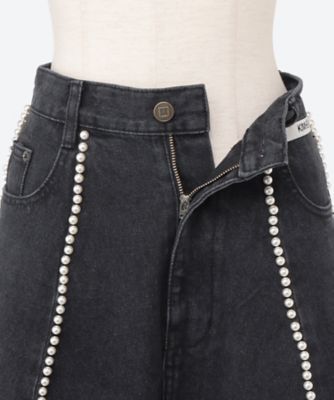 デニムパンツ　ＳＳ２５―ＪＮ０４―ＢＫ