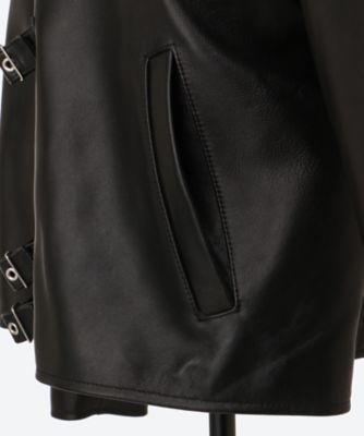 ＢＵＣＫＬＥ　ＯＶＥＲＲＬＯＡＤ　ＬＥＡＴＨＥＲ　ＪＡＣＫＥＴ　２５ＡＷ０６ＢＬ２２２
