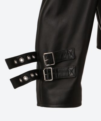 ＢＵＣＫＬＥ　ＯＶＥＲＲＬＯＡＤ　ＬＥＡＴＨＥＲ　ＪＡＣＫＥＴ　２５ＡＷ０６ＢＬ２２２