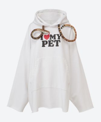 ＜doublet (Women)＞Ｉ　ＬＯＶＥ　ＭＹ　ＰＥＴ　ＨＯＯＤＩＥ　２５ＡＷ３６ＣＳ３９８