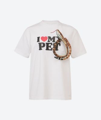 ＜doublet (Women)＞Ｉ　ＬＯＶＥ　ＭＹ　ＰＥＴ　Ｔ－ＳＨＩＲＴ　２５ＡＷ３７ＣＳ３９９