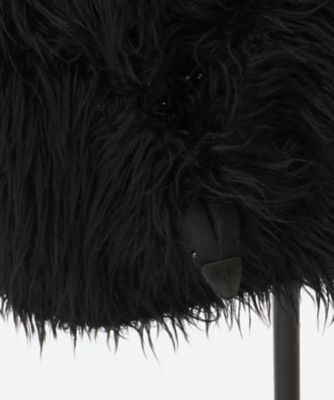 BIRD WING FUR CARDIGAN