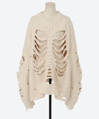RIBCAGE KNIT PULLOVER
