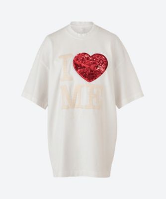 ＜doublet (Women)＞Ｉ　ＬＯＶＥ　ＭＥ　Ｔ―ＳＨＩＲＴ　２５ＡＷ５１ＣＳ４０１