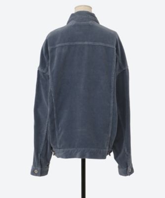 doubletコーデュロイジャケット Magine カバーオール 8W CURDULOY BOX JKT:8ウェル コーデュロイ