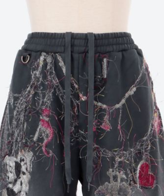 EMBROIDERED CHAIN SWEATPANTS