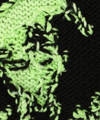 GLOW―IN―THE―DARK SKULL KNIT