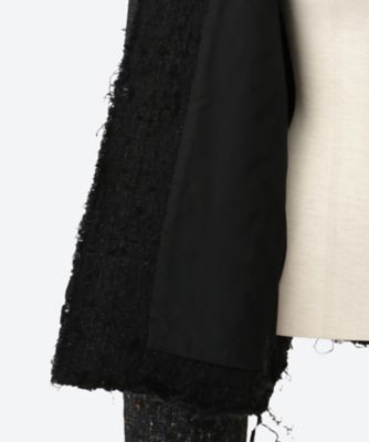 RECYCLED FELT TWEED―STYLE JACKET