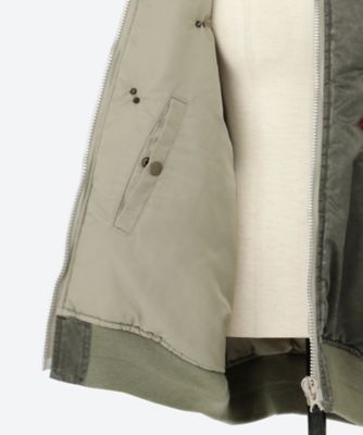 KEY CHAIN DECORATED BOMBER JACKET 25AW18BL223 | doublet (Women)/ダブレット ...