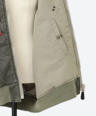 KEY CHAIN DECORATED BOMBER JACKET 