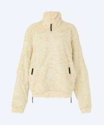 ＜doublet (Women)＞ＧＬＯＷ―ＩＮ―ＴＨＥ―ＤＡＲＫ　ＳＫＥＬＴＯＮ　ＦＬＥＥＣＥ　ＪＡＣＫＥＴ　２５ＡＷ３２ＢＬ２３２