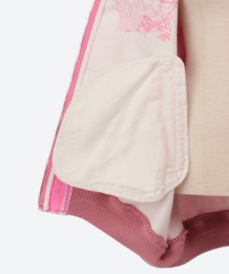 FLOCKED DENIM SOUVENIR JACKET