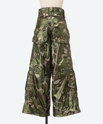KIDILL キディル　パンツ 楽天市場】KIDILL／キディル／DISTRESSED FABRIC バギー