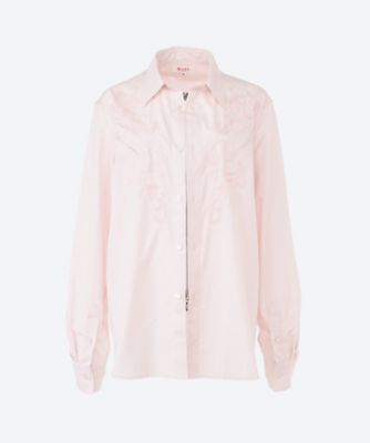 ＜MASU (Women)＞【送料無料】シャツ　ＲＯＤＥＯ　ＺＩＰ―ＵＰ　ＤＲＥＳＳ　ＳＨＩＲＴ　Ｍ２５Ｆ９ＳＬ００４