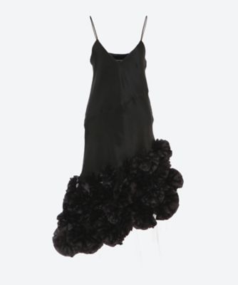 song for the mute/ソング フォー ザ ミュート ドレス 252_WDS037 BLACK ワンピース・ドレス【三越伊勢丹/公式】