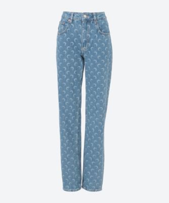 MARINE SERRE (Women) /マリーン セル パンツ marine25FW/WPA128 LIGHT BLUE パンツ・ズボン【三越伊勢丹/公式】