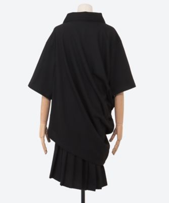 【Charles Jeffrey LOVERBOY 22SS】 シースルーワンピ ワンピース TOPSY TURVY JERSEY DRESS