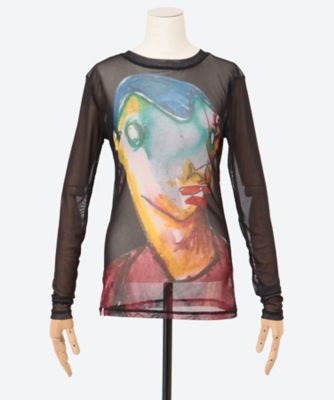 Charles Jeffrey LOVERBOY ロングスリーブカットソー カットソー POWERMESH LONG SLEEVE TE