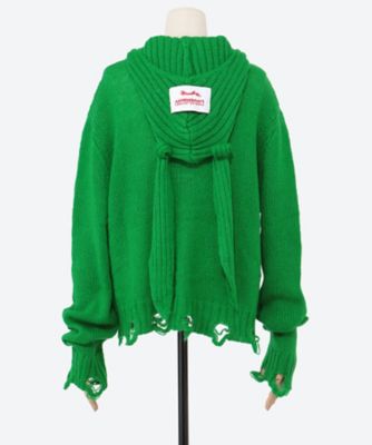 カーディガン RABBIT BALACLAVA CARDI