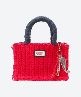 ＜CHARLES JEFFREY LOVERBOY (Women)＞ハンドバッグ　　ＢＵＣＫＥＴ　ＢＡＧ　ＷＩＴＨ　ＦＩＳＨ　ＣＨＡＲＭ　０５２１２０２０３