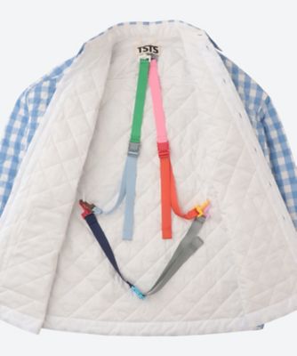 ＱＵＩＬＴＥＤ　ＧＩＮＧＨＡＭ　ＳＨＩＲＴ　ＢＬＯＵＳＯＮ　２５ＡＭＭ０２０２