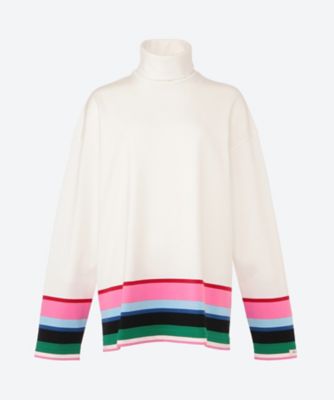 ＜TSTS (Women)＞Ｇ．Ｆ．Ｇ．Ｓ．　ＭＵＬＴＩ　ＳＴＲＩＰＥＤ　ＴＵＲＴＬＥＮＥＣＫ　２５ＡＭＭ０００１