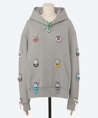ハ*チ様 GODONLYKNOWS ジップアップフーディ グレー　Sサイズ SEDAN ALL-PURPOSE - セダンオールパーパス FW24 OG Logo