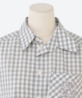TSTS GINGHAM SHIRT 26SMM0202 | TSTS