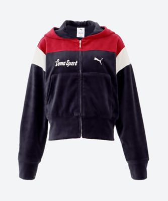 MASU (Women)/エムエーエスユー PUMA × MASU T7 SHORT TRACK HOODIE 636086 DARK NAVY コート・ジャケット【三越伊勢丹/公式】