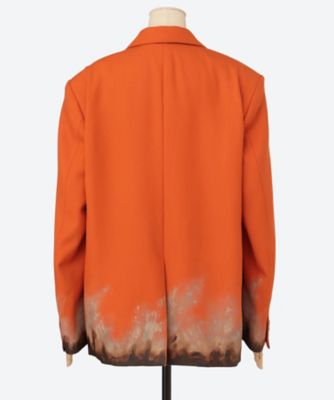 MUD―HAND―PAINTED TAILORED JACKET 6S