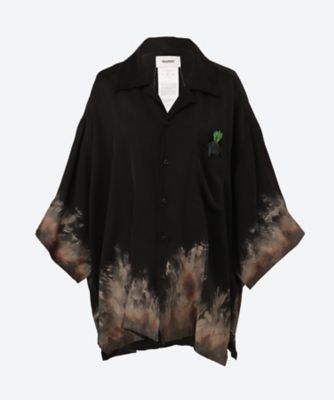 ＜doublet (Women)＞ＭＵＤ―ＨＡＮＤ―ＰＡＩＮＴＥＤ　ＳＨＩＲＴ　６Ｓ／２６ＳＳ４４ＳＨ１７３