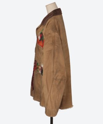 VEGETABLE EMBROIDERY WORK JACKET 6S