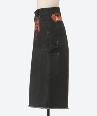 VEGETABLE EMBROIDERY CUT―OFF PANTS