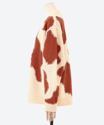 ACTING COW KNIT PULLOVER