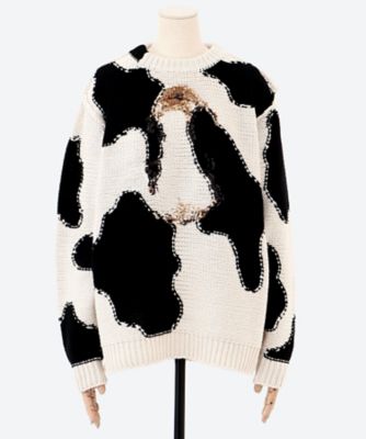 ACTING COW KNIT PULLOVER