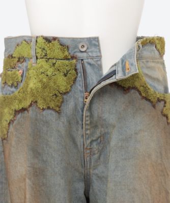 MOSS―GROWN WOOD DENIM PANTS 6S