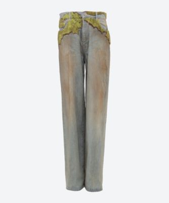 ＜doublet (Women)＞ＭＯＳＳ―ＧＲＯＷＮ　ＷＯＯＤ　ＤＥＮＩＭ　ＰＡＮＴＳ　６Ｓ／２６ＳＳ２０ＰＴ３５１