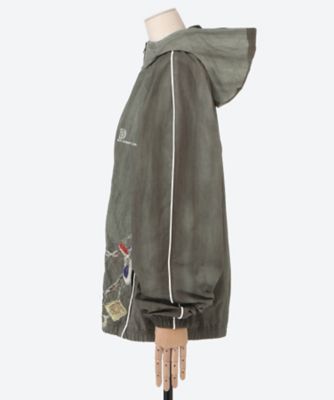 EMBROIDERED CHAIN TRACK JACKET 6S